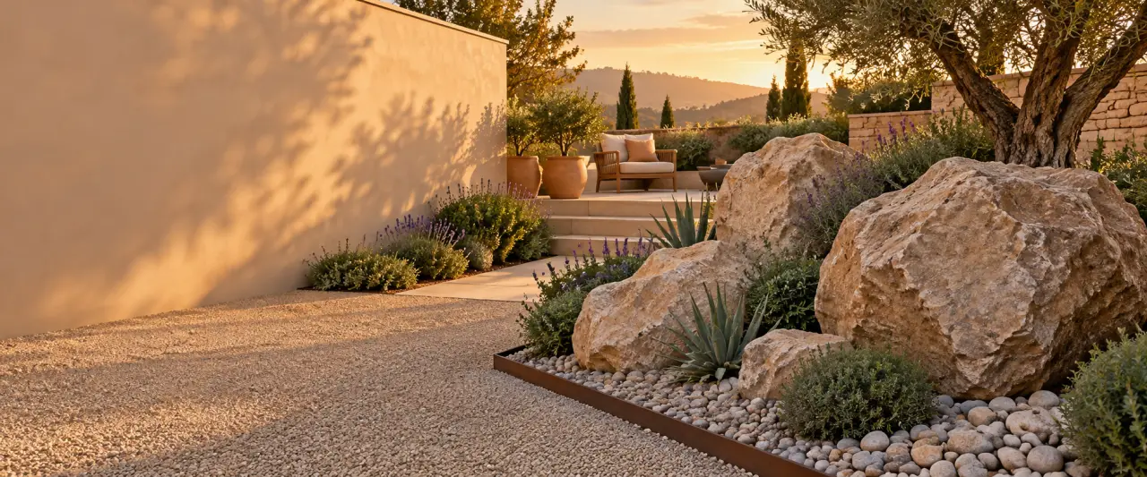 Pierres décoratives pour extérieur : le mauvais format peut alourdir tout le jardin