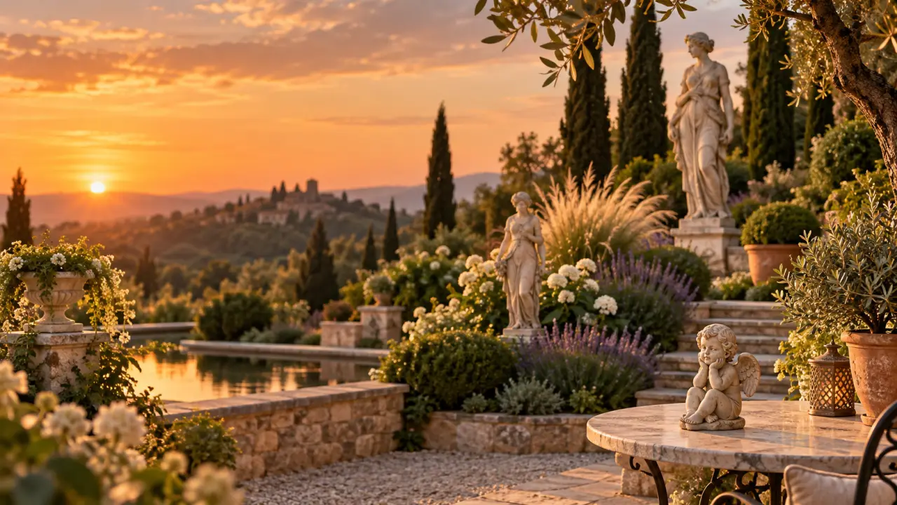 Statues de jardin : de 11 à 156 cm, le bon format pour créer un point focal